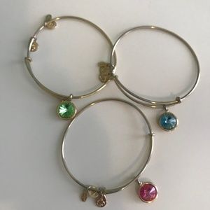 Alex and Ani Bracelets (GREEN and PINK available)